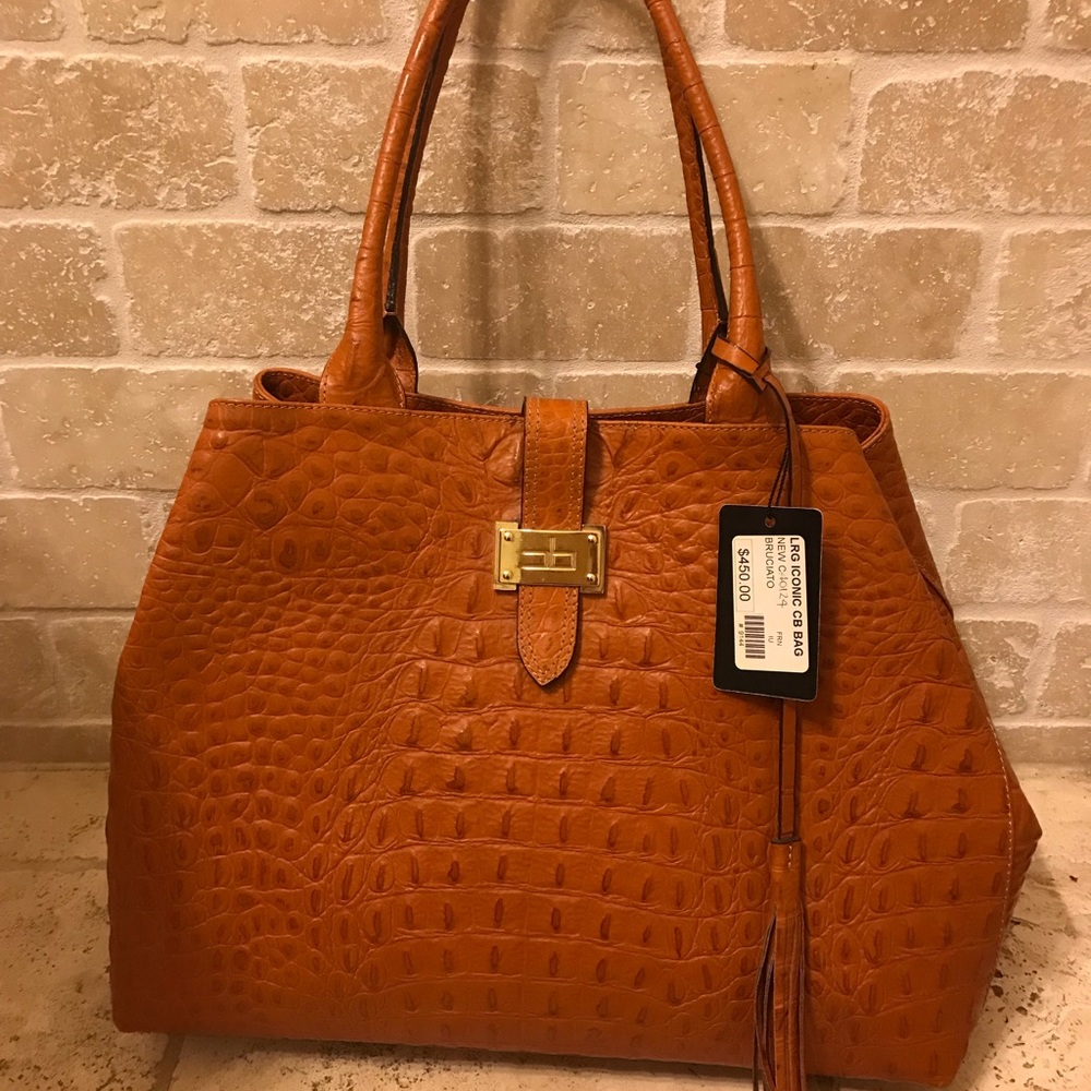 CourageB Italian leather handbag